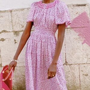 Tuckernuck Pink Floral Maxi Dress